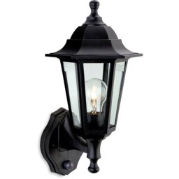 "Malmo Black 15.35"" H Outdoor Wall Lantern"
