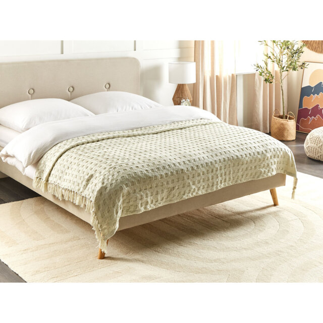 BERE Cotton No Pattern Bedspread