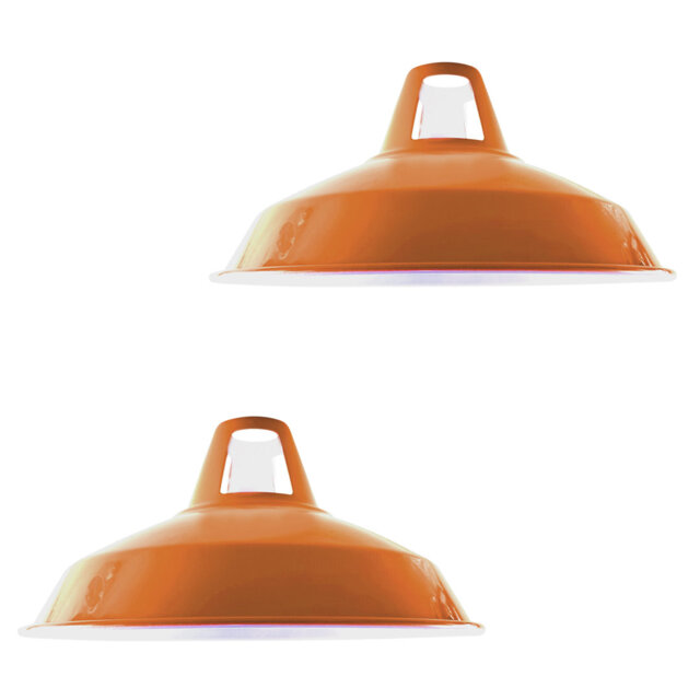 Alkis 16cm H Metal Barn Slotted Lamp Shade ( Uno )