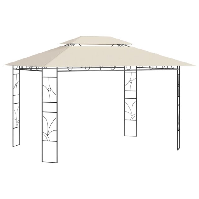 Terryville 4 x 3m Steel Patio Gazebo