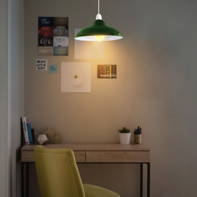 Genica Metal Bowl Lamp Shade ( Screw On )