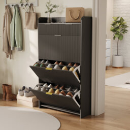 20 Pair Shoe Storage Cabinet