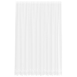 Curtains With Curtains Floral White Polyester