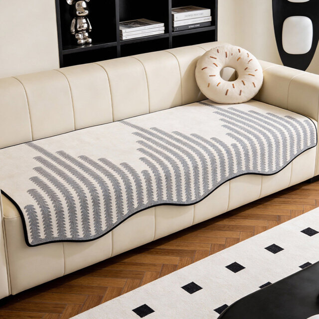 1Pc Chenille Anti-slip Sofa Cover Couch Furniture Protector