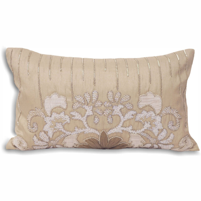 Genevieve Genevieve Floral Rectangular Lumbar Cushion with filling