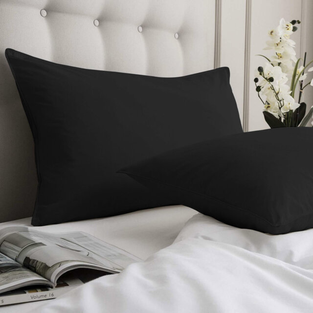 Super Soft Microfiber Housewife Pillowcase Set Of 2, Easy-Care Bedding