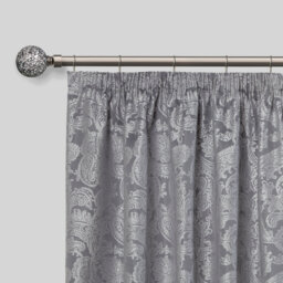 Abrahamson Antique Brass Adjustable 160cm to 300cm 2cm Single Curtain Pole