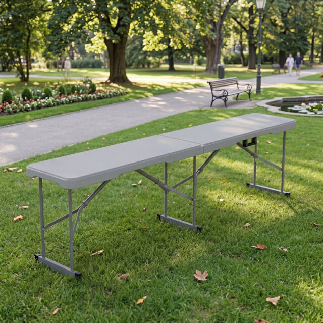 Calae Steel Outdoor Bench