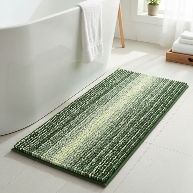 Chenille Non-Slip Bath Mat
