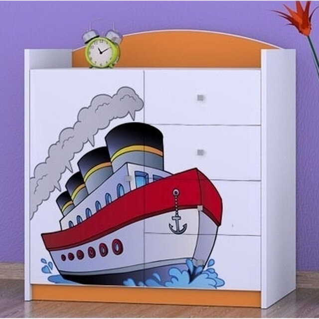 Nishimura Kids 4 - Drawer Combo Dresser
