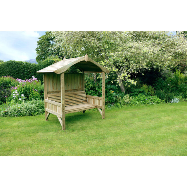 Ogrady Solid Wood Outdoor Bench
