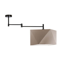 Demarie Fabric Semi Flush Mount