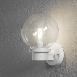 Outdoor Wall Light: Nemi Up Light - IP44, E27