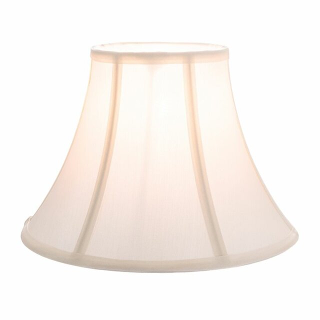 Traditional Empire Shaped Lamp Shade in Rich Silky Cotton Fabric