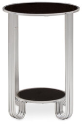 Glass Top End Table