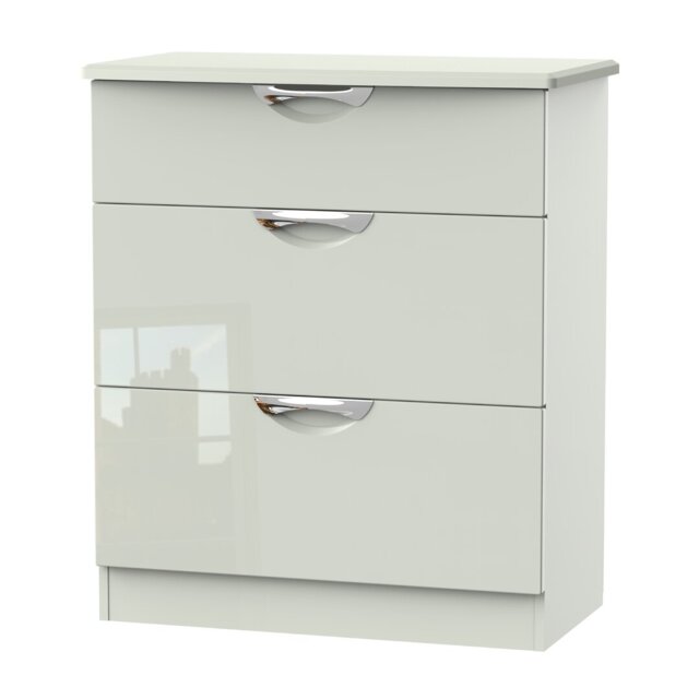 Fully Assembled Ratley 3 Drawer 76.5Cm W Chest of Drawers