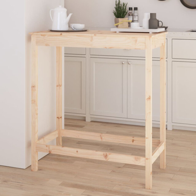 Taren Pine Solid Wood Dining Table