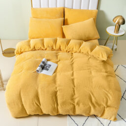 Teddy Fleece Duvet Cover set