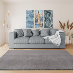 Ruglenza Soft Shaggy Rug - Fluffy Modern Area Carpet for Living Room and Bedroom, Non Slip Backing, Easy to Clean, Washable Cozy Home Decor Floor Rug