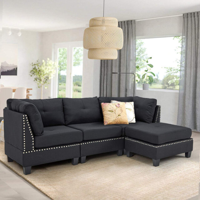 2 - Piece Upholstered Corner Sofa