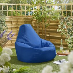 Salcombe Polyester Outdoor Friendly Refillable Bean Bag Chair & Lounger