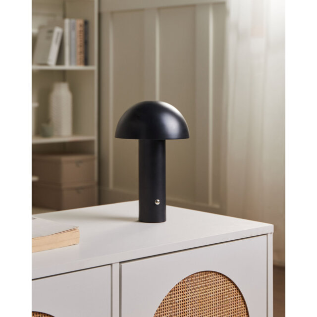 Branimira Wireless LED Table Lamp Branimira with Dimmer Metal Black