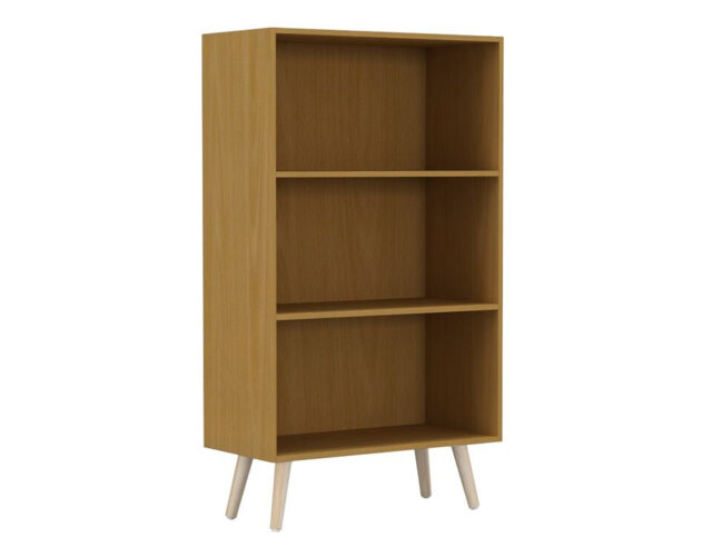 Vester 90cm H x 60cm W Solid Wood Standard Bookcase