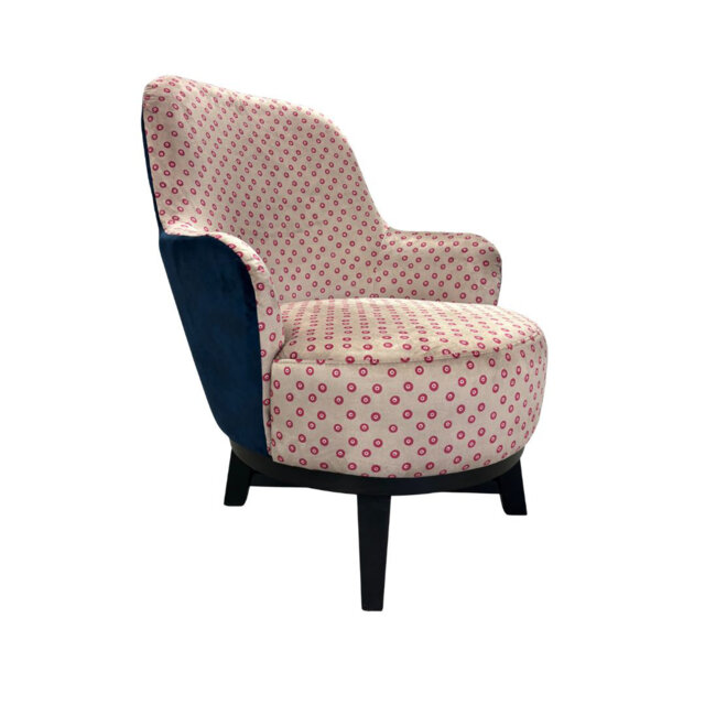 Bettyanne 66cm Wide Tufted Velvet Lounge Chair