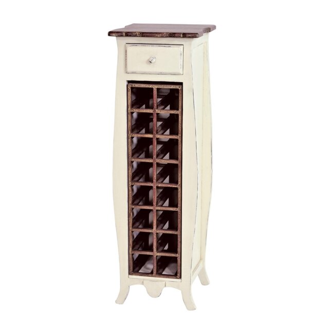 Solid Wood Floor Wine Bottle Rack in