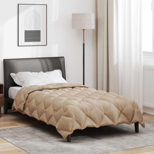 Winter Duvet Taupe Microfiber