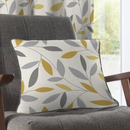 Floral Square Cushion Cover