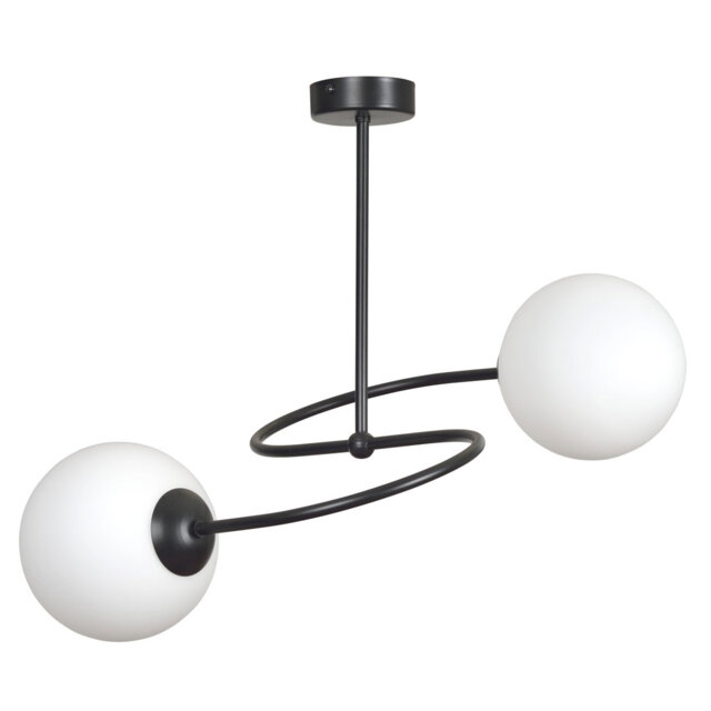 Faro Glass Semi Flush Mount