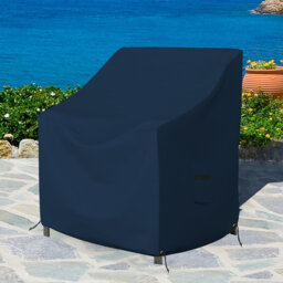Heavy Duty Waterproof Outdoor Chair Cover, All Weather Protection Patio Deep Seat Lawn Chair Cover
