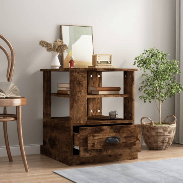 Boruta Solid Wood End Table