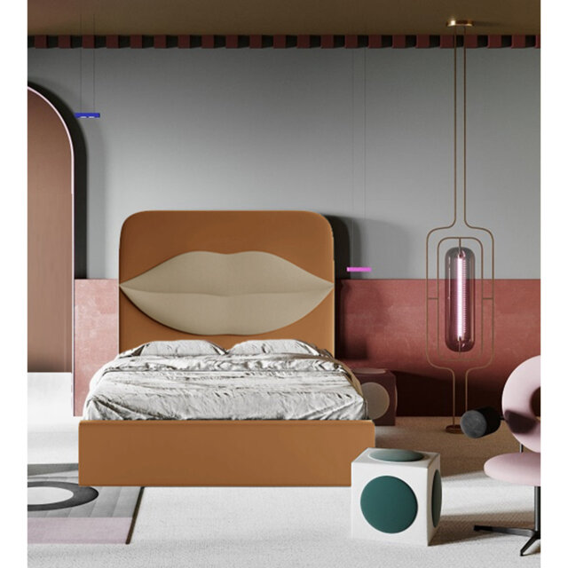 Monocle Upholstered Ottoman Storage Bed