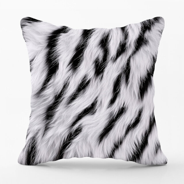Stutzman Tiger Print Scatter Cushion with Filling