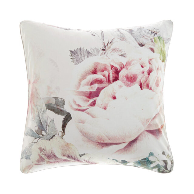 Sansa Cotton Floral Sham with Pillow Shams Included