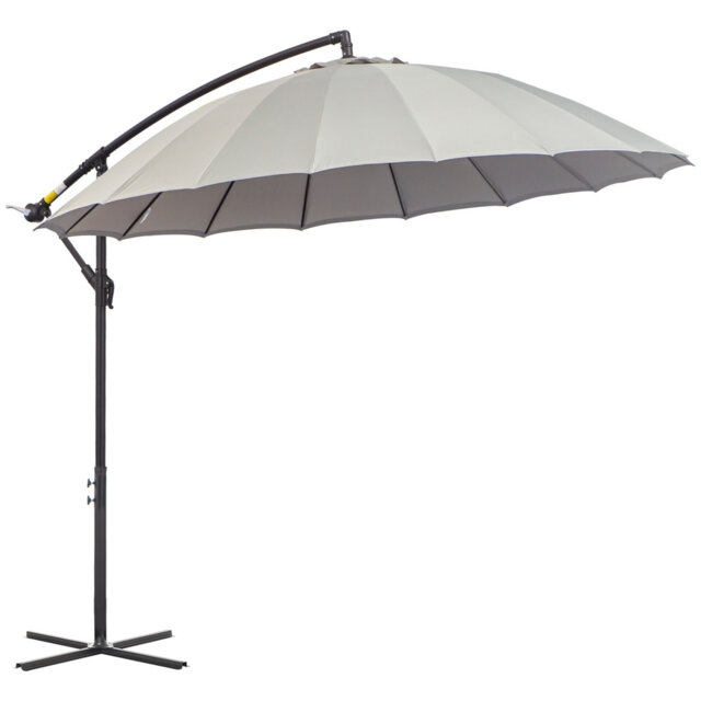 Aarun 270cm Cantilever Parasol