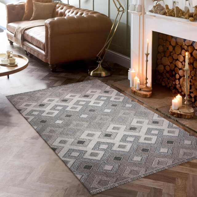 Stylish Area Rugs Medium Pile Bedroom Rug Non Slip Floor Mat Indoor Hallway Carpet Pads 9962
