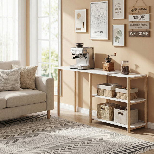 L-Shaped Writing Desk