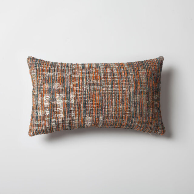 Collision Abstract Rectangular Lumbar Cushion Cover