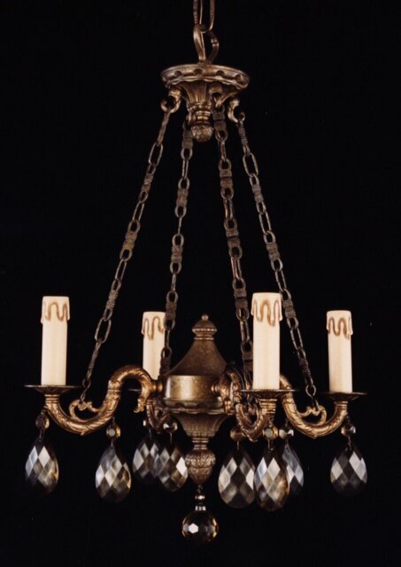 Demps 4 - Light Candle Style Chandelier