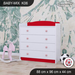Baby Mix Kids 4 - Drawer Dresser