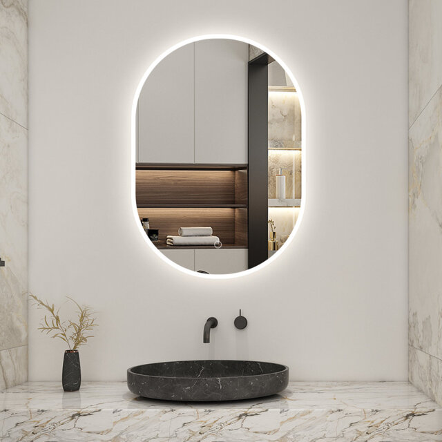 Burkell Oval Mirror