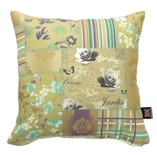 Chaska Floral Square Cushion