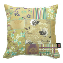 Chaska Floral Square Cushion