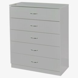 Keever 75cm W 5 - Drawer Chest of Drawers