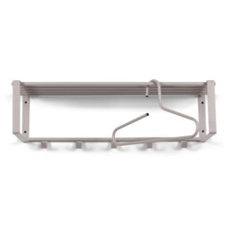 Steel Wall 5 - Hook Wall Mounted Coat Rack