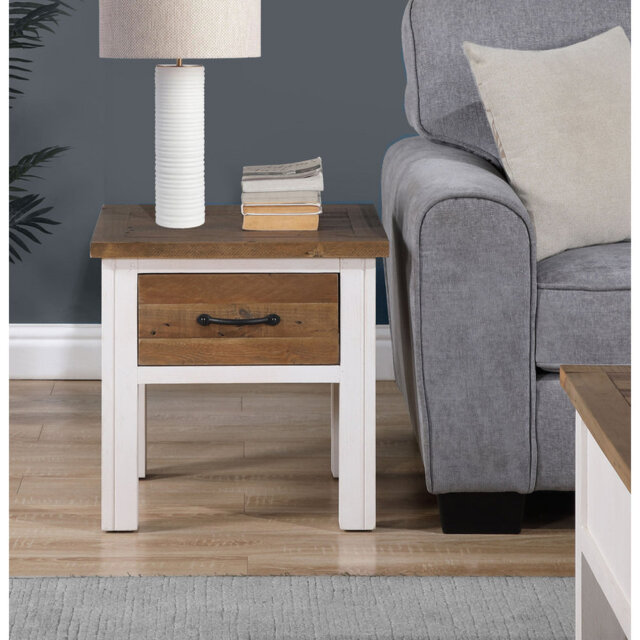 Makeba Solid Wood End Table