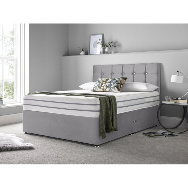 Kapisa Upholstered Bed with Mattress